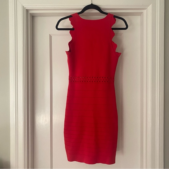 ENDLESS ROSE RED BODY CON MINI DRESS - Picture 4 of 6
